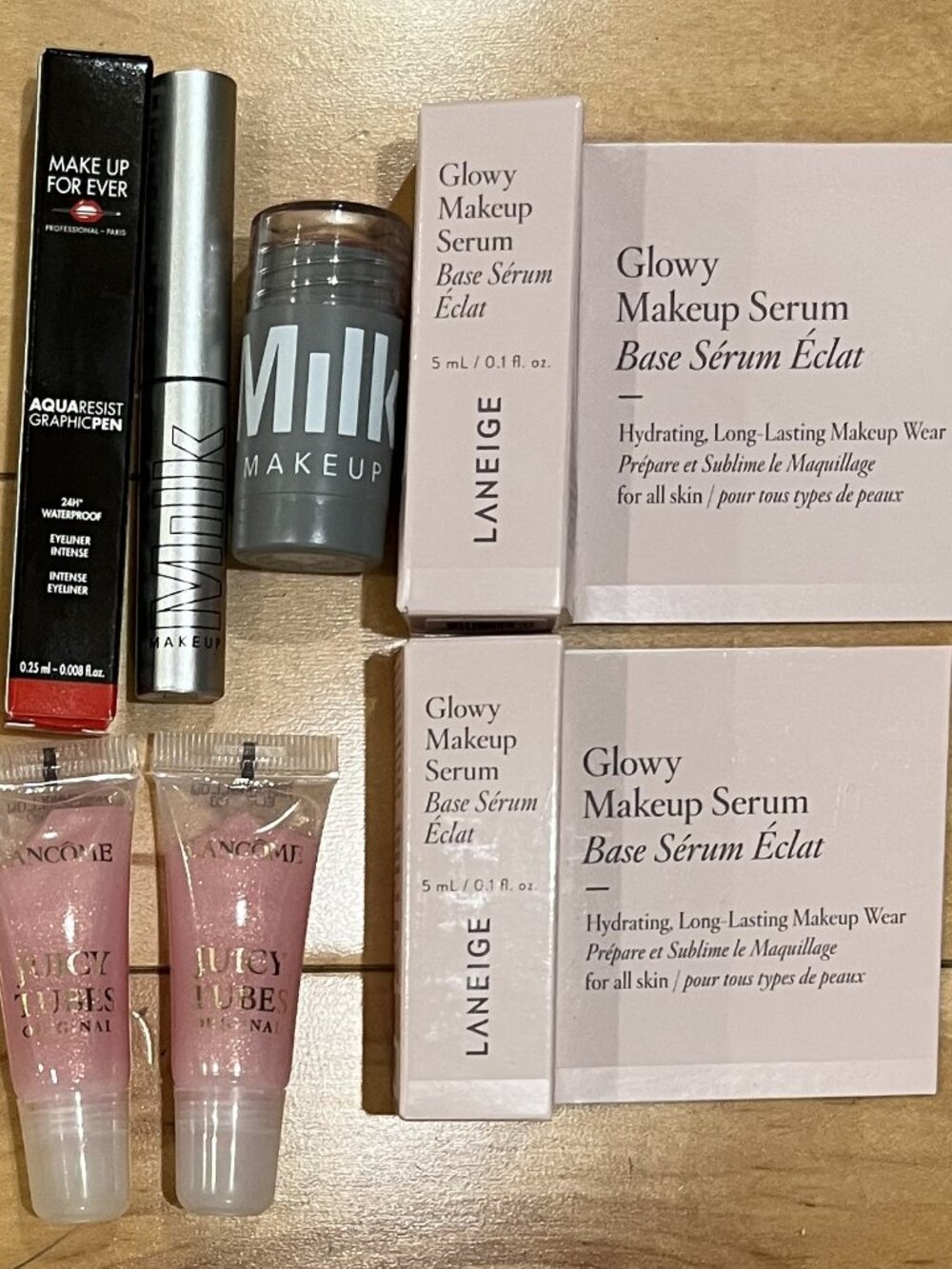 New Makeup Lot Lancome Laneige Milk